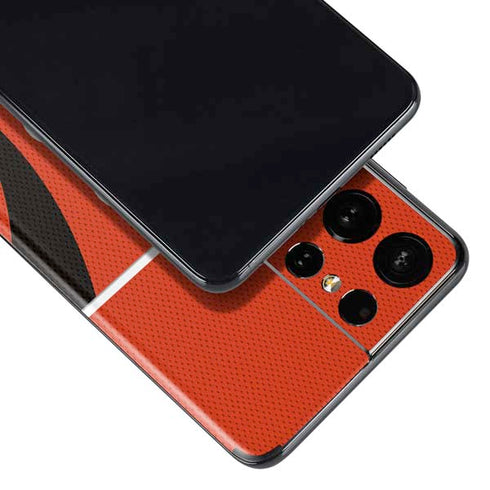 NFL Cincinnati Bengals Zone Block Galaxy S21 Ultra 5G Skin