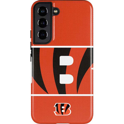 NFL Cincinnati Bengals Zone Block Galaxy S22 Pro Case