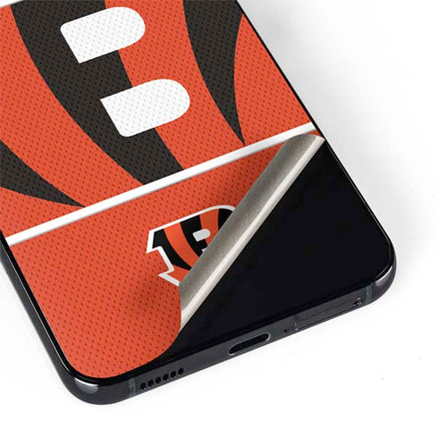 NFL Cincinnati Bengals Zone Block Galaxy S22 Skin