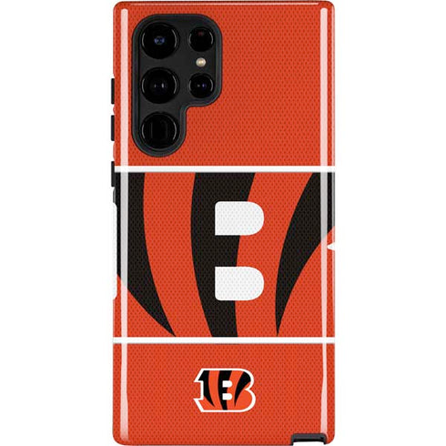 NFL Cincinnati Bengals Zone Block Galaxy S22 Ultra Pro Case
