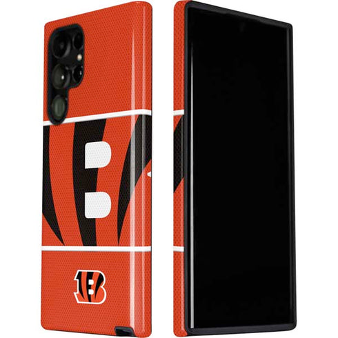 NFL Cincinnati Bengals Zone Block Galaxy S22 Ultra Pro Case