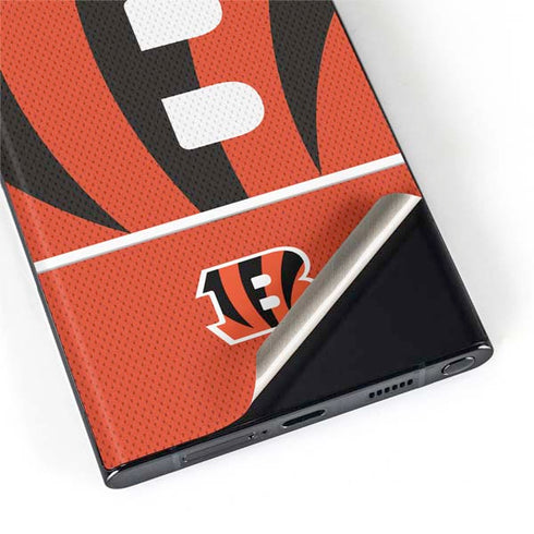NFL Cincinnati Bengals Zone Block Galaxy S22 Ultra Skin