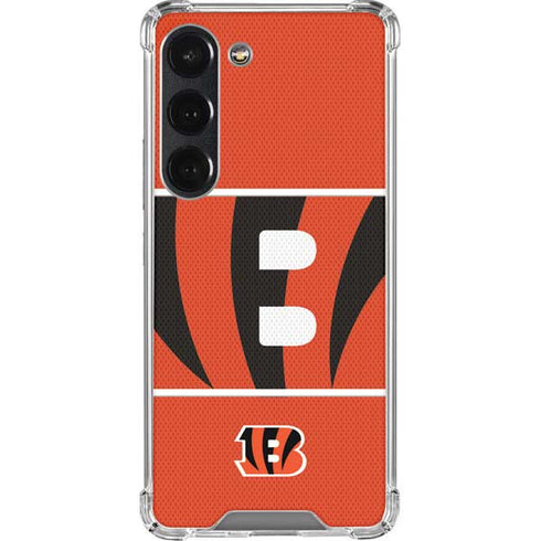NFL Cincinnati Bengals Zone Block Galaxy S23 Clear Case