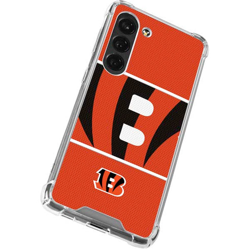 NFL Cincinnati Bengals Zone Block Galaxy S23 Clear Case