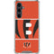 NFL Cincinnati Bengals Zone Block Galaxy S23 FE Clear Case
