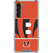 NFL Cincinnati Bengals Zone Block Galaxy S23 Plus Clear Case