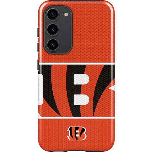 NFL Cincinnati Bengals Zone Block Galaxy S23 Plus Pro Case