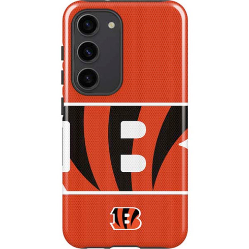 NFL Cincinnati Bengals Zone Block Galaxy S23 Pro Case