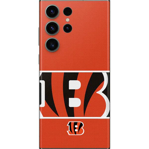 NFL Cincinnati Bengals Zone Block Galaxy S23 Ultra Skin
