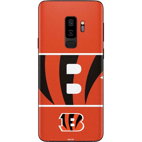 NFL Cincinnati Bengals Zone Block Galaxy S9 Plus Skin