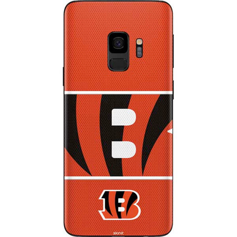NFL Cincinnati Bengals Zone Block Galaxy S9 Skin