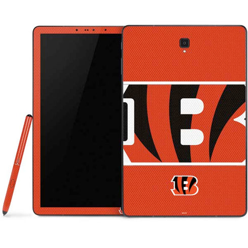 NFL Cincinnati Bengals Zone Block Samsung Galaxy Tab Skin