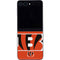 NFL Cincinnati Bengals Zone Block Galaxy Z Flip5 5G Skin