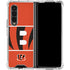 NFL Cincinnati Bengals Zone Block Galaxy Z Fold4 5G Clear Case
