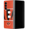 NFL Cincinnati Bengals Zone Block Galaxy Z Fold4 5G Skin