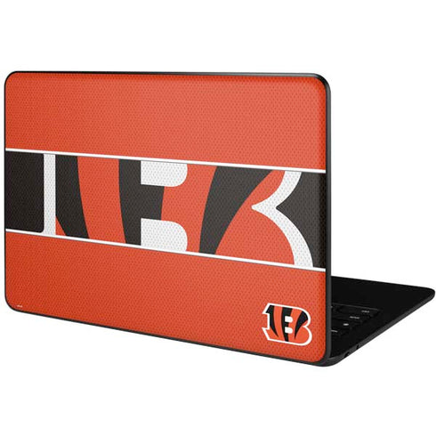 NFL Cincinnati Bengals Zone Block Google Pixelbook Go Skin