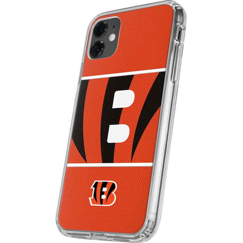 NFL Cincinnati Bengals Zone Block iPhone 11 Clear Case