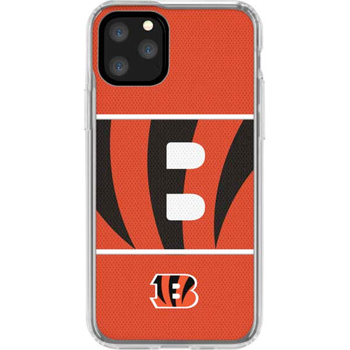 NFL Cincinnati Bengals Zone Block iPhone 11 Pro Clear Case