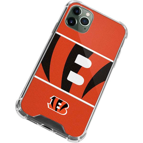 NFL Cincinnati Bengals Zone Block iPhone 11 Pro Max Clear Case