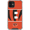 NFL Cincinnati Bengals Zone Block iPhone 12 Mini Clear Case