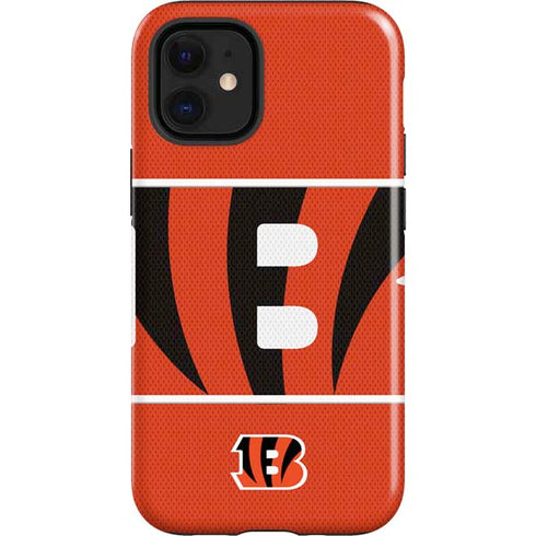NFL Cincinnati Bengals Zone Block iPhone 12 Mini Impact Case