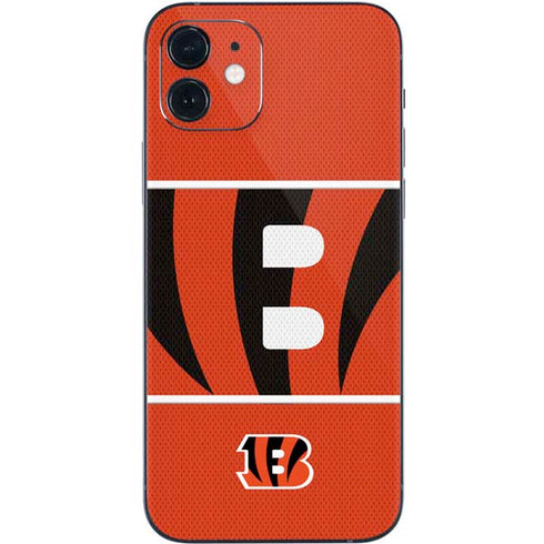 NFL Cincinnati Bengals Zone Block iPhone 12 Mini Skin
