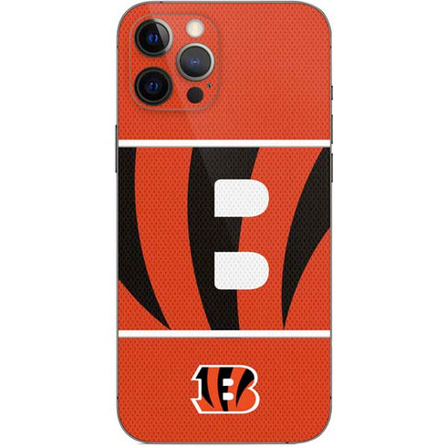 NFL Cincinnati Bengals Zone Block iPhone 12 Pro Max Skin