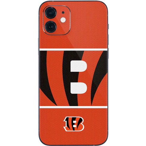 NFL Cincinnati Bengals Zone Block iPhone 12 Skin