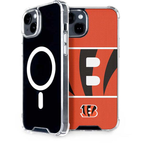 NFL Cincinnati Bengals Zone Block iPhone 13 MagSafe Case