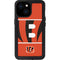 NFL Cincinnati Bengals Zone Block iPhone 13 Mini Waterproof Case