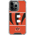 NFL Cincinnati Bengals Zone Block iPhone 15 Pro Clear Case