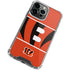 NFL Cincinnati Bengals Zone Block iPhone 14 Pro Clear Case