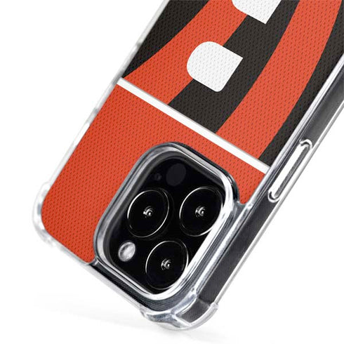 NFL Cincinnati Bengals Zone Block iPhone 15 Pro MagSafe Case