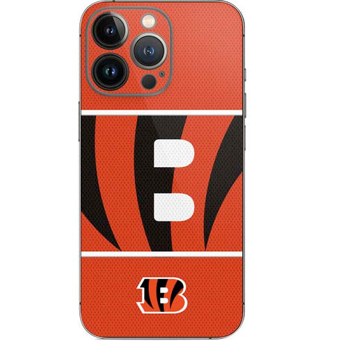 NFL Cincinnati Bengals Zone Block iPhone 14 Pro Skin
