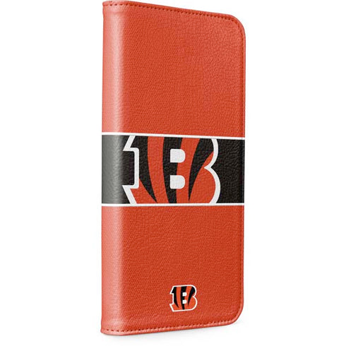 NFL Cincinnati Bengals Zone Block iPhone 15 Pro Max Folio Case