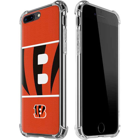 NFL Cincinnati Bengals Zone Block iPhone 7/8 Plus Clear Case