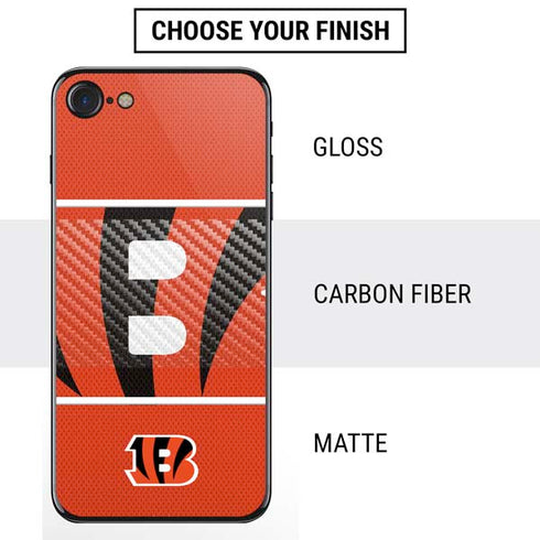 NFL Cincinnati Bengals Zone Block iPhone SE (2nd & 3rd Gen) Skin