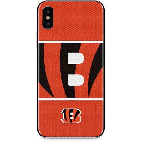 NFL Cincinnati Bengals Zone Block iPhone X Skin