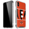 NFL Cincinnati Bengals Zone Block iPhone XS Max Clear Case
