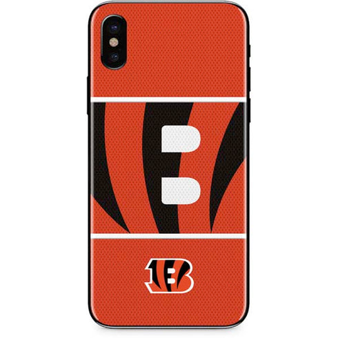 NFL Cincinnati Bengals Zone Block iPhone XS Skin