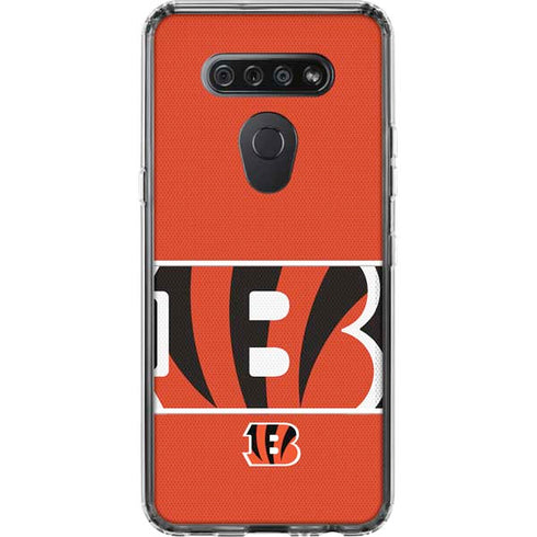 NFL Cincinnati Bengals Zone Block LG K51/Q51 Clear Case