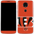 NFL Cincinnati Bengals Zone Block Moto E5 Plus Skin