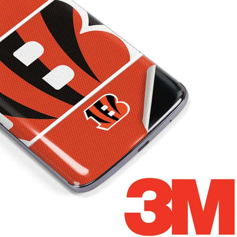 NFL Cincinnati Bengals Zone Block Moto E5 Plus Skin
