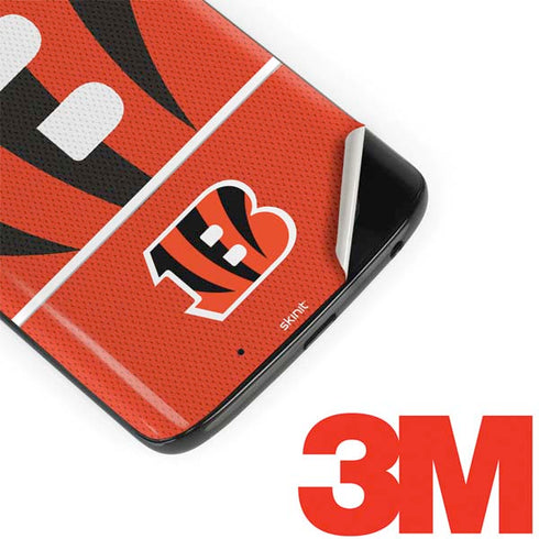 NFL Cincinnati Bengals Zone Block Moto G6 Skin