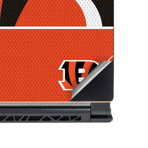 NFL Cincinnati Bengals Zone Block MSI GS65 Stealth Laptop Skin