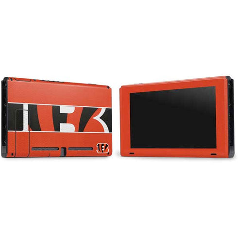 NFL Cincinnati Bengals Zone Block Nintendo Switch Bundle Skin