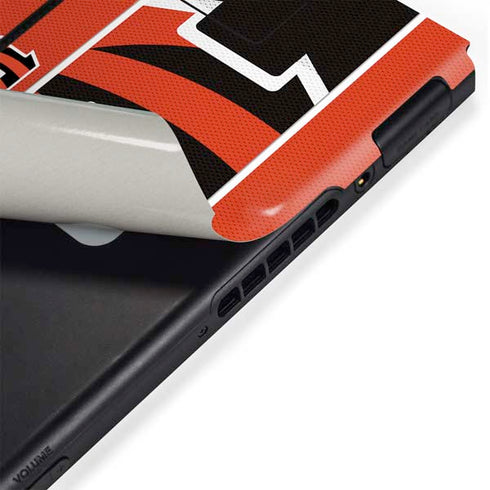 NFL Cincinnati Bengals Zone Block Nintendo Switch Bundle Skin