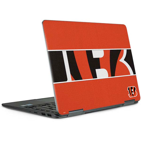 NFL Cincinnati Bengals Zone Block Notebook 9 Pro 13in (2017) Skin