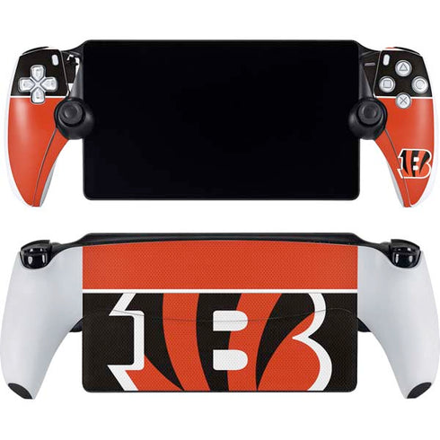 NFL Cincinnati Bengals Zone Block PlayStation Portal Remote Player Skin