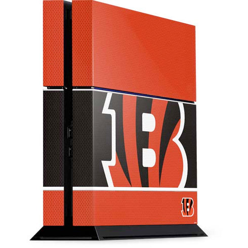 NFL Cincinnati Bengals Zone Block PS4 Console Skin